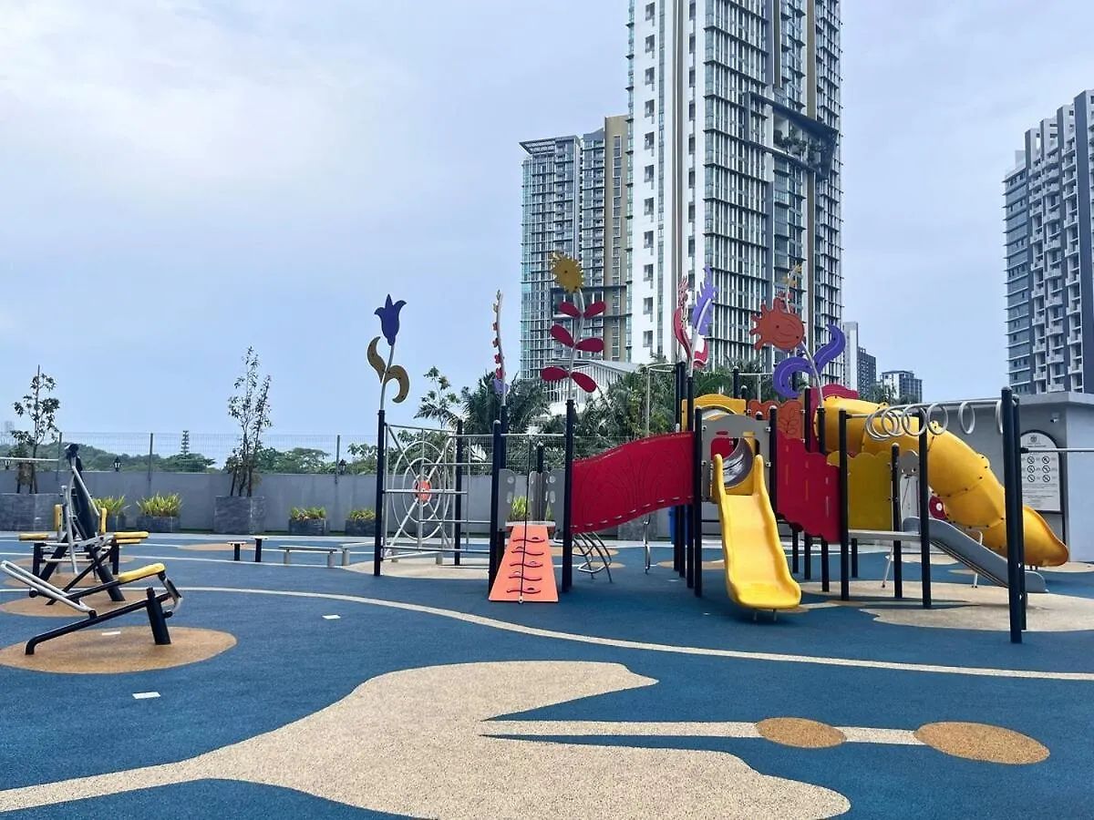 Apartmán Optimus Medini -- Legoland & Sg View & Wifi #3Br2B #5 Pax By Cowidea Johor Bahru 0*,  Malajsie